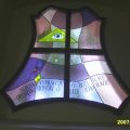 vitráže v kapli v Liběšovicích